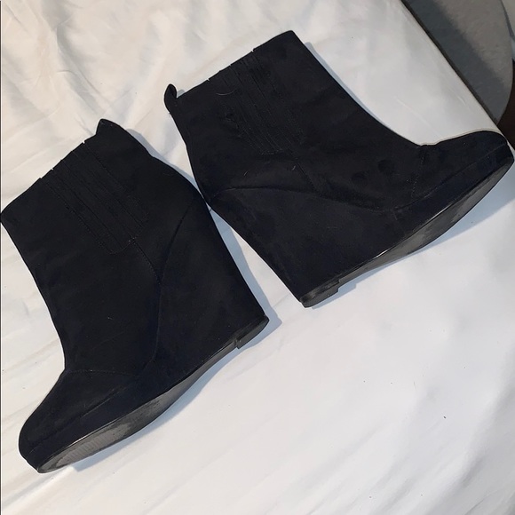Wedge Booties - Picture 2 of 4